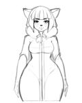  animated ankama anthro black_and_white breasts clothed clothing dofus ecaflip felid female flashing genitals looking_at_viewer mammal miranda_(wakfu) monochrome mostly_nude open_clothing open_robe pussy robe robe_only seductive sketch smile solo thick_thighs thigh_gap video_games wakfu wide_hips zelles 