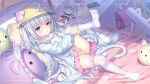  highres ninico ninico_(vtuber) no_shoes sannio soles toes 