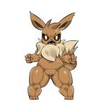  1:1 eevee generation_1_pokemon hi_res male monodie nintendo pokemon pokemon_(species) solo thick_thighs thighs video_games 