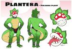  anthro badroy bodily_fluids bulge collar elemental_creature flora_fauna lips male mario_bros muscular muscular_male nintendo piranha_plant plant plantera_(plantera) saliva saliva_on_tongue sharp_teeth solo spiked_collar spikes teeth thick_lips tongue tongue_out video_games 