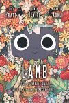  absurd_res anthro blush blush_lines bovid caprine cult_of_the_lamb english_text flower hi_res lamb_(cult_of_the_lamb) male mammal movie_poster parody plant sheep smile smiling_at_viewer solo text unknown_artist 