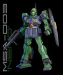  assault_visor asterozoa black_background clenched_hand gun gundam highres holding holding_gun holding_shield holding_weapon looking_ahead mecha mobile_suit nemo_(mobile_suit) no_humans radio_antenna robot shield solo weapon zeta_gundam 