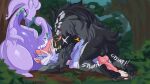  absurd_res anthro bodily_fluids canid canine canis cum cum_on_ground doggystyle from_behind_position generation_6_pokemon generation_8_pokemon genital_fluids goodra group hi_res iynize knot male male/male mammal mrwoods nintendo obstagoon onomatopoeia oral penile pinned_to_floor pokemon pokemon_(species) satisfied sex sound_effects text tongue tongue_out trio video_games wolf 