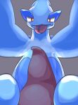  animal_genitalia big_penis digital_media_(artwork) erection feral generation_2_pokemon genitals half-closed_eyes huge_penis legendary_pokemon looking_at_viewer lugia male narrowed_eyes nintendo nude penis pokemon pokemon_(species) sawaden3110_(artist) simple_background solo standing_over tapering_penis tongue tongue_out video_games 