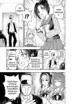  !? 1boy 4girls age_conscious animal_ears back_bow bad_facebook_id bad_id baseball_cap bow bowtie braid braided_bun collared_shirt commentary_request cosplay crossed_arms digging_your_own_grave ear_covers ear_ornament emphasis_lines false_smile greyros_(gixcraftwork) hair_bun hair_intakes hair_ornament hand_on_own_chest hat highres horse_ears horse_girl hoshina_kiyoko_(umamusume) indoors japanese_clothes kanzashi kimono lipstick long_hair look-alike makeup maruzensky_(umamusume) mature_female mejiro_ramonu_(umamusume) mole mole_under_eye multicolored_hair multiple_girls nervous_sweating obi obiage obijime pants pleated_skirt sailor sash school_uniform shaded_face shirt single_ear_cover skirt smile speech_bubble spoken_interrobang sweat t-head_trainer_(umamusume) teeth thai_commentary thai_text tracen_school_uniform trainer_(umamusume) translated umamusume upper_teeth_only vest winter_uniform yunohana_bloom_(umamusume) 