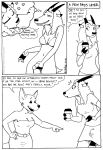 &lt;3 2018 after_masturbation antelope anthro bottomless bottomwear bovid bra breasts clothed clothing comic dani_(tegerio) dialogue dipstick_ears duo ear_piercing ear_ring english_text erection_under_skirt female fur hair kangaroo kangy_(tegerio) kissing macropod mammal marsupial multicolored_ears navel piercing pouch_(anatomy) ring_piercing scut_tail shirt short_tail skirt tegerio text topwear underwear 