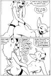  all_fours ambiguous_penetration antelope anthro blush bovid breasts clothing comic cutie_mark dani_(tegerio) dialogue doggystyle duo ear_piercing ear_ring english_text female female_penetrated from_behind_position fur gynomorph gynomorph/female gynomorph_penetrating gynomorph_penetrating_female hair hasbro herm_(lore) intersex intersex/female intersex_penetrating intersex_penetrating_female kangaroo kangy_(tegerio) legwear macropod mammal marsupial my_little_pony nipples nude open_mouth penetration piercing pouch_(anatomy) ring_piercing scut_tail semi-anthro sex short_tail tail_between_breasts tegerio text thigh_highs 