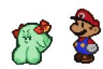  animated areola boo_(mario) bow_ribbon breasts clothing duo exposed_breasts female ghost human lady_bow male male/female mammal mario mario_bros nintendo nude paper_mario pixellystuff spirit video_games 