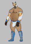  2021 anthro armwear biceps blue_boots blue_clothing blue_footwear body_hair boots brown_eyes bulge chest_hair clothed clothing elbow_gloves equid equine footwear gloves handwear happy_trail hi_res horse laced_boots looking_at_viewer lucha lucha_libre_mask luchador male mammal mask mickey_the_retriever musclegut muscular muscular_anthro muscular_male navel nipples open_mouth pecs pubes simple_background solo sports_mask sportswear standing tagme teeth underwear underwear_only white_clothing white_gloves white_handwear white_mask white_underwear wrestler wrestling_mask 
