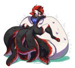  anthro belly big_(disambiguation) bulge canid canine cmicthell cmitchell digestion female fox fur hi_res hyper mammal overweight solo tails_(disambiguation) tommy_(disambiguation) victim vore 