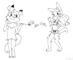  2022 6:5 angry assisted_exposure attack battle_damage biped bra braixen cheek_tuft chest_spike clenched_teeth clothed clothing clothing_loss crystal_(pazymomo) duo embarrassed ember_(move) exploding_clothing face_panties facial_tuft female flame_(pazymomo) full-length_portrait generation_4_pokemon generation_6_pokemon head_markings hi_res looking_at_another looking_down lucario male markings monochrome navel nintendo panties paws pazymomo pen_(artwork) pok&eacute;mon_panties pokemon pokemon_(species) portrait pseudo_clothing pseudo_clothing_removed pseudo_dress pupils small_pupils smile smirk spikes spikes_(anatomy) standing teeth text text_on_bra text_on_clothing text_on_underwear torn_pseudo_clothing traditional_media_(artwork) training_bra tuft underwear underwear_only video_games wardrobe_malfunction 