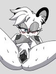 anthro anus archie_comics areola bannerniceman barby_koala black_nipples black_vulva blue_eyes blush blush_lines bodily_fluids breasts clitoris eyelashes female genital_fluids genitals hi_res koala mammal marsupial nipples one_eye_closed sega sonic_the_hedgehog_(archie) sonic_the_hedgehog_(comics) sonic_the_hedgehog_(series) spread_legs spread_vulva spreading sweat urethra vaginal_fluids vombatiform vulva