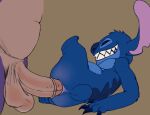2d_animation alien anal animated animated_gif anthro anus balls belly big_penis blue_body blue_fur blue_nose bouncing_balls butt claws disney dominant duo experiment_(lilo_and_stitch) fur genitals grin hermesdidit jumba_jookiba kweltikwan larger_dom lilo_and_stitch looking_pleasured loop male male/male notched_ear penetration penis purple_body purple_skin saggy_balls sex shaft_divide sharp_teeth short_playtime simple_background size_difference smaller_male smile stitch_(lilo_and_stitch) teeth