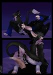 2026 2_panel_comic 3_toes 4_ears absurd_res after_anal after_sex ambiguous_gender ambiguous_penetrated anal anal_penetration animal_genitalia anthro anthro_on_anthro anthro_penetrated anthro_penetrating anthro_penetrating_anthro anus avali avian avian_arms beak bed bedding big_anus big_butt big_penis bird black_anus black_body black_border black_feathers black_finger_claws black_fur black_sclera black_tail black_toe_claws blue_body blue_feathers blue_markings blush bodily_fluids border breath butt butt_grab chest_tuft claws colored comic countershading cowgirl_position cum cum_drip cum_from_ass cum_in_ass cum_inside cum_on_body cum_on_penis digital_drawing_(artwork) digital_media_(artwork) digitigrade dominant dripping duo english_text enjoying erection eyes_closed feathered_wings feathers feet fingers first_person_view fluffy from_front_position fucked_silly fur furniture fyr_(fenrir784) genital_fluids genital_slit genitals grabbing gryphon hand_on_butt happy hi_res huge_anus larger_dom larger_male leaking leaking_cum looking_pleasured lying male male/ambiguous male_anthro male_on_anthro male_on_bottom male_penetrating male_penetrating_ambiguous male_penetrating_anthro markings motion_lines multi_ear multicolored_body multicolored_feathers mythological_avian mythological_creature mythology narrowed_eyes nude on_back on_bed on_bottom on_lap on_top open_mouth panel_overlap panting pawpads paws penetration penile penile_penetration penis pink_genitals pink_penis puffy_anus pull_out purple_background purple_eyes raised_tail rear_view scuted_arms scutes sex shaded shaking signature simple_background simple_shading size_difference smaller_penetrated smile spread_legs spreading star_(marking) stardust_(kuda) submissive sweat tail tapering_penis text toes tongue tongue_out trembling tuft tufted_fur underfluffies vero_(artist) white_beak white_body white_feathers white_fur white_inner_ear winged_arms wings