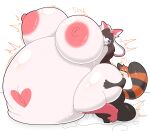 2026 absurd_res accessory anthro areola balls belly big_balls big_belly big_breasts big_butt big_nipples biped blue_eyes blush bodily_fluids bow_accessory bow_ribbon breasts brown_hair butt crouching cum cum_inflation cum_inside digital_media_(artwork) duo eeveelution eye_roll eyebrows feet female from_behind_position generation_6_pokemon genital_fluids genitals hair hair_accessory hair_bow hair_ribbon heart_(marking) heart_symbol hi_res huge_balls huge_belly huge_breasts huge_butt huge_thighs hyper hyper_balls hyper_belly hyper_breasts hyper_genitalia inflation larger_female leg_markings long_hair looking_pleasured male male/female mammal markings motion_lines multicolored_body nintendo nipple_dip nipples nude nude_female nude_male on_bottom open_mouth pokemon pokemon_(species) ribbons sex simple_background size_difference smaller_male socks_(marking) sylveon tail thick_thighs three-quarter_view two_tone_body white_background white_body wide_hips zaclyn