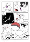 absurd_res anthro comic dialogue eevee english_text generation_1_pokemon generation_4_pokemon hi_res lucario male nintendo pokeball pokemon pokemon_(species) pokemon_khronull roman_(ttux3) text ttux3 url