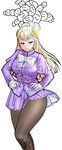  bad_id bad_pixiv_id breasts capcom_fighting_jam gloves hairpods hands_on_hips huge_breasts ingrid legs long_hair miniskirt okyou pantyhose red_eyes skirt solo street_fighter thick_thighs thighs white_hair wide_hips 