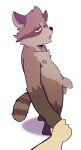 absurd_res anthro armpit_hair balls blush blush_lines body_hair brown_body brown_fur cute_fangs digital_media_(artwork) duo ear_piercing fangs flaccid foreskin fur genitals half-closed_eyes hand_holding hi_res humanoid_genitalia humanoid_penis johann_(t0l0k) julian_(t0l0k) lagomorph leporid looking_at_viewer male mammal markings narrowed_eyes nipples nude penis piercing procyonid rabbit raccoon shadow simple_background solo_focus striped_markings striped_tail stripes t0l0k tail tail_markings teeth unretracted_foreskin white_background yellow_body