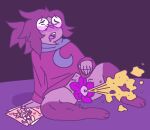 2026 3_toes ambiguous_gender anthro blissful_mouth bloom blush bodily_fluids book botanical_genitalia claustrophile clothed clothing colored_cum comic_book cum deltarune drooling elemental_creature elemental_humanoid elemental_manipulation eyes_closed eyewear feet flora_fauna floral_genitalia flower flower_(anatomy) flower_creature flower_humanoid flower_penis flower_pussy fur genital_fluids genitals glasses hair heart_symbol hi_res humanoid leaf leaf_(anatomy) looking_at_porn magazine masturbation nerd nonbinary_(lore) one_eye_closed open_mouth orgasm orgasm_face pantsless paws pink_(deltarune) plant plant_humanoid plant_manipulation plant_penis plant_vulva plantigrade pollen pollination ponytail porn_magazine pornography purple_body purple_clothing purple_flower purple_fur purple_hair round_glasses saliva seth_(deltarune) seven_flowers slightly_chubby solo toes topwear undertale_(series) unusual_anatomy unusual_bodily_fluids unusual_cum unusual_genital_fluids unusual_genitalia yellow_cum