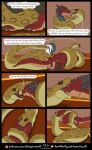 7_panel_comic abdominal_bulge anaconda anthro anthro_prey barefoot black_horn boa_(snake) bodily_fluids boinae bottomwear clothing coalt coiling comic dialogue dragon english_text eye_contact feet female female_pred feral feral_pred fur furaffinity furaffinity_logo furred_dragon furred_scalie green_eyes group head_first head_in_mouth hi_res horn jacket larger_pred looking_at_another male male_prey multiple_scenes mythological_creature mythological_scalie mythology nude open_mouth oral_vore overbite page_number pants partially_inside patreon patreon_logo prehensile_tail purple_eyes red_body red_fur reptile rimentus saliva saliva_string scales scalie size_difference snake speech_bubble spiked_tail spikes spikes_(anatomy) tail tan_body tan_fur text topwear trio undressing_another unseen_prey url ventral_scales vess_(rimentus) vore wingless_dragon yellow_body yellow_scales