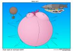 2026 absurd_res air_inflation aircraft balloon bat_dash belly big_belly black_outline earth_pony english_text equid equine friendship_is_magic hair hasbro hi_res horse hot_air_balloon huge_belly hyper hyper_belly immobile inflatable inflation mammal motion_lines my_little_pony onomatopoeia outline pink_body pink_hair pinkie_pie_(mlp) pony sky sound_effects spherical_inflation text url vehicle
