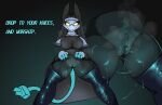 2026 absurd_res anthro big_breasts bodily_fluids bottomless bottomwear breasts clothed clothing clothing_lift commanding_viewer darkner deltarune dominant dominant_female english_text eyelashes felid feline female flashing flashing_pussy genital_fluids genital_focus genitals hi_res inviting inviting_to_oral latex leg_warmers legwear long_ears mammal niannn nun_outfit pubes skirt skirt_lift solo spread_legs spreading standing steam tail talking_to_viewer tasque_manager tasque_manager_(nun) text thick_pubes undertale_(series) vaginal_fluid_string vaginal_fluids vulva vulva_focus