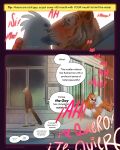 2026 4:5 absurd_res anthro athletic avian bird bloom blush border bottomwear brown_clothing brown_shirt brown_topwear building city clothing comic dialogue english_text eyebrows eyes_closed face_to_face felid fucked_silly group gulonine hand_on_neck hi_res hug i_love_you kissing legs_in_air looking_pleasured male male/male mammal markings marten moan muscular mustelid musteline nude oblivious obscured_penetration obscured_sex outside pantherine pants pawpads penetration prey_penetrating_predator public public_sex purple_border raised_eyebrows romantic romantic_ambiance romantic_couple romantic_sex scrunchy_face sex sharkinthepark shirt sidewalk skinny spanish speech_bubble striped_markings stripes tail tan_bottomwear tan_clothing tan_pants text tiger topwear trio walking_away whisker_markings window wings