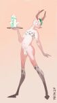 2022 2_horns 4k 7b7a2f 9:16 absurd_res animal_print animal_print_thigh_highs anthro artist_name biped bovid bovine bulge cattle clothed clothed_anthro clothed_male clothing cocktail_glass container cow_print cow_print_thigh_highs cup detailed_bulge digital_media_(artwork) drinking_glass english_text facial_piercing genital_outline glass glass_container glass_cup hair hi_res holding_object holding_tray hooves horn humanoid_hands legwear male male_anthro mammal milk_carton milk_container navel nose_piercing nose_ring pattern_clothing pattern_legwear pattern_thigh_highs penis_outline piercing ring_piercing simple_background skimpy solo standing text thigh_highs topwear tray tube_top unguligrade