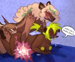 anthro bear bodily_fluids breed breeding_kink brown_bear cannedcanine cum cum_in_vagina cum_inside duo female genital_fluids gynomorph gynomorph/female hi_res hyena impregnation impregnation_request intersex intersex/female jasbear(cannedcanine) mammal ursine