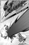 2026 absurd_res ambiguous_gender andre_(cuchuflin) anthro breasts bunny_costume clothing comic costume cuchuflin digital_drawing_(artwork) digital_media_(artwork) english_text featureless_breasts female feral fight generation_4_pokemon generation_5_pokemon greyscale hi_res humanoid kneeling lagomorph lopunny male mammal monochrome nintendo pokemon pokemon_(species) quadruped scolipede text wounded