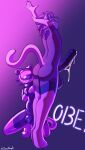 animal_genitalia animal_penis anthro bodily_fluids butt claws clothing cuffs_(clothing) cum cum_on_penis drone dronesuit duo equine_genitalia equine_penis face_squish fangs felid fluffy genital_fluids genitals glowing glowing_eyes head_on_butt hi_res hyper hyper_genitalia latex latex_clothing latex_skinsuit looking_at_viewer looking_back looking_back_at_viewer male male/male mammal multi_eye neon_lights null_bulge pantherine penis presenting presenting_hindquarters presenting_penis queenrupti ringed_eyes rupti simple_background skinsuit smile spiral squish stretching tail teeth tiger tight_clothing visor