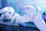 anthro anus areola bald belly blush bodily_fluids body_blush body_grab breasts butt crystal crystal_body digital_media_(artwork) disembodied_hand dragon drooling druid female forest forest_background fur genital_fluids genitals ghost_hand janiskisa lagomorph leporid looking_at_viewer magic_user mammal mythological_creature mythological_scalie mythology nature nature_background navel nipples nude open_mouth outside pink_areola pink_nipples pink_vulva plant rabbit saliva scalie scut_tail short_tail solo solo_focus steam steaming steaming_body steamy_vulva tail tears teeth tongue tree tribal_spellcaster vulva white_body white_fur