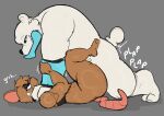 2026 absurd_res angry anthro anthro_on_anthro anthro_penetrated anthro_penetrating anthro_penetrating_anthro anvil_position armor bared_teeth bear bear_tail bent_legs big_butt blue_eyes bodily_fluids bracelet brown_body brown_fur butt cheek_tuft chest_binder clothing colored colored_sketch digital_drawing_(artwork) digital_media_(artwork) dominant duo etalus eyeshadow facial_tuft feet female female_penetrated forearm_bracelet forearms from_front_position fur genital_fluids growling half-closed_eyes head_tuft hi_res holding_onto_partner holding_partner holding_partner_down ice jewelry larger_dom legs_up looking_down looking_down_at_partner makeup male male/female male_penetrating male_penetrating_female mammal motion_lines murid murine narrowed_eyes nude olympia_(rivals_of_aether) onomatopoeia penetration pink_tail plap polar_bear precum rat rat_tail ridge_(artist) rivals_of_aether rodent sex shadow short_tail size_difference sketch smirking_at_partner snout sound_effects sweat tail teeth text thick_thighs thrust_lines toes tuft underwear ursine white_body white_fur white_sclera white_tail