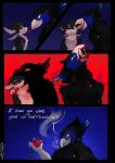 2026 4_ears 4_panel_comic absurd_res alcohol almost_fully_inside ambiguous_gender anthro anthro_on_anthro anthro_pred avali avian beak beak_bite beverage bird bite biting_head black_body black_border black_feathers black_fur black_sclera blood blood_from_mouth blood_in_mouth blood_on_face blood_splatter blue_background blue_body blue_feathers blue_markings bodily_fluids border breath chest_tuft cigar cigar_in_mouth cigarette claws colored comic container cup death decapitation dialogue digital_drawing_(artwork) digital_media_(artwork) dominant dominant_male drinking_glass duo eating english_text face_lick fatal_vore feathered_wings feathers fingers fluffy fur fyr_(fenrir784) glass glass_container glass_cup gore gore_focus gradient_background grin gryphon hair happy head_in_mouth hi_res holding_container holding_cup holding_glass holding_object imminent_vore in_mouth inner_ear_fluff killing larger_anthro larger_male larger_pred licking looking_at_another looking_pleasured looking_up male male_anthro male_pred markings multi_ear multicolored_body murderer mythological_avian mythological_creature mythology narrowed_eyes neck_bulge nude object_in_mouth one_eye_closed open_beak open_mouth oral_vore orange_eyes panel_overlap panel_skew partially_inside purple_eyes red_background shaded shadow side_view signature silhouette simple_background simple_shading size_difference smaller_anthro smile smirk smoke smoking smoking_cigarette smug smug_grin sparkles speech_bubble standing stardust_(kuda) steam surprise_vore swallowing talking_to_another text tongue tongue_out tuft tufted_fur vero_(artist) vore white_beak white_body white_feathers white_fur wine wine_glass winged_arms wings