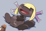  blonde_hair blush bodily_fluids cum cum_in_pussy cum_inside disembodied_penis duo female genital_fluids genitals hair hi_res hukang43 humanoid_genitalia humanoid_penis lying male male/female nintendo open_mouth paldean_form paldean_wooper penis pokemon pokemon_(species) pussy regional_form_(pokemon) smile video_games 