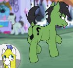  2022 anon anon_stallion anus armor background_character balls black_anus black_balls black_hair black_mane black_tail blue_eyes blush blush_lines canterlot cutie_mark digital_media_(artwork) dock duo duo_focus earth_pony equid equine exhibitionism feral friendship_is_magic genitals green_body green_eyes group hair hasbro headgear helmet hi_res horse inviting looking_away looking_back male male/male mammal mane my_little_pony nude pony presenting raised_tail royal_guard_(mlp) screencap screencap_background sefastpone tongue tongue_out white_body yellow_helmet 