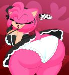  2022 3barts 4k abstract_background absurd_res accessory amy_rose anthro big_breasts big_butt black_lipstick bouncing_breasts bouncing_butt breast_jiggle breasts bubble_butt butt butt_focus butt_jiggle cleavage clothed clothing curvaceous curvy_figure dialogue digital_drawing_(artwork) digital_media_(artwork) dress english_text eulipotyphlan eyelashes eyes_closed female fingers frilly frilly_clothing frilly_panties frilly_underwear fur gloves goth hair hair_accessory hairband handwear headband hedgehog hi_res hourglass_figure huge_breasts huge_butt jiggling lipstick makeup mammal motion_lines multicolored_body multicolored_fur open_mouth panties pink_body pink_fur pink_hair sega short_hair short_tail simple_background small_waist solo sonic_the_hedgehog_(series) tail_motion tailwag tan_body tan_fur text thick_thighs thigh_jiggle tongue two_tone_body two_tone_fur underwear voluptuous wide_hips 