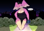  anthro audino breasts clothed clothing costume female generation_5_pokemon halloween holidays nintendo pokemon pokemon_(species) video_games wide_hips 