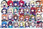  6+girls :d ;d absurdres animal_ears annette_fantine_dominic annotation_request azusawa_kohane black_eyes black_hair blonde_hair blue_cloak blue_hair blue_ribbon blunt_bangs braid breasts brown_hair caitlin_(pokemon) character_request child classicaloid cleavage cloak closed_mouth commentary_request copyright_request dawn_(pokemon) dot_mouth double_bun dragon_quest dragon_quest_viii earmuffs earrings edelgard_von_hresvelg eve_ignite eyewear_on_head fang fate/grand_order fate_(series) fire_emblem fire_emblem:_three_houses forehead forehead_tattoo green_eyes hair_between_eyes hair_bun hair_ornament hair_over_eyes half-closed_eyes hat heart heart_hair_ornament heterochromia high_collar highres horse_ears horse_girl jessica_albert jewelry katori_youko kokoa_remon konyak9konnya9 lisia_(pokemon) long_hair looking_at_viewer lusamine_(pokemon) lyra_(pokemon) maimaimaigoen multiple_girls neck_ribbon olympia_(sekaiju) one_eye_closed open_mouth orange_hair parted_bangs parted_lips partially_annotated pokemon pokemon_black_and_white pokemon_diamond/pearl/platinum pokemon_heartgold_and_soulsilver pokemon_omega_ruby_and_alpha_sapphire pokemon_platinum pokemon_scarlet_and_violet pokemon_sun_and_moon pokemon_sword_and_shield poppy_(pokemon) portrait pretty_series project_sekai purple_eyes pyotr_illyich_tchaikovsky_(classicaloid) pyro_jack red_hair red_shirt ribbon rokudenashi_majutsu_koushi_to_akashic_record rozen_maiden ryiel_rayford scarf sekaiju_no_meikyuu sekaiju_no_meikyuu_3 shirt short_hair side_ponytail sidelocks single_braid skin_fang smile sonia_(pokemon) split_mouth suiseiseki t.m._opera_o_(umamusume) tattoo twintails umamusume v-shaped_eyebrows van_gogh_(fate) waccha_primagi! white_hair white_hat white_ribbon white_scarf world_trigger x_hair_ornament yuzuriha_(maimaimaigoen) 
