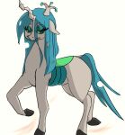  arthropod changeling crown ek_(artist) equid equine female feral friendship_is_magic hasbro horn horse mammal my_little_pony queen_chrysalis_(mlp) solo 