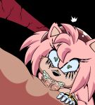  amy_rose bodily_fluids cum cum_in_mouth cum_inside deep_throat eulipotyphlan female genital_fluids hedgehog male mammal oral roughlove69 running_mascara sega shocked_expression sonic_the_hedgehog_(series) 