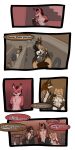  &spades; 1:2 2017 9:18 anthro biped breasts canid collar comic daisy_(tatsuchan18) detailed_background dialogue english_text female fenrir_(tatsuchan18) fur group hair hi_res lagomorph leporid male mammal open_mouth rabbit sitting spade_(tatsuchan18) speech_bubble standing suit_symbol tatsuchan18 text 