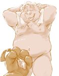  0ottotto0 2022 anthro belly condom duo eyes_closed filled_condom kemono male mammal monochrome moobs navel nipples overweight overweight_male sexual_barrier_device solo_focus towel ursid 
