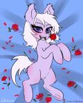  absurd_res bronie caliluminos equid equine exhibitionism female feral flower genitals hi_res horse invalid_tag mammal plant pony pussy solo 