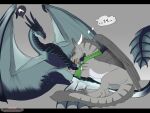  2022 ambiguous_gender ambiguous_penetrated angellsview3 biped black_body blep claws digital_media_(artwork) dragon duo feathered_wings feathers fellatio feral feral_on_feral feral_penetrated feral_penetrating feral_penetrating_feral fur furred_dragon grey_background grey_body grey_fur hi_res horn male male/ambiguous male_penetrating male_penetrating_ambiguous membrane_(anatomy) membranous_wings mostly_nude oral oral_penetration penetration penile quadruped scarf scarf_only sex simple_background toe_claws tongue tongue_out white_body white_fur wings wyvern yellow_eyes 