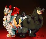  alfa_quinto_(artist) between_butts crossover disney domestic_cat domestic_pig dragon felid feline felis genitals group male male/male mammal mummy_dragon penis pete_(disney) sega suid suina sus_(pig) wonder_boy:_the_dragon&#039;s_trap wonder_boy_(series) 