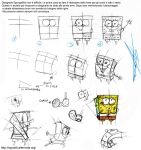  anthro bottomwear buckteeth clothed clothing guide_lines how-to male marine necktie nickelodeon pants shirt sketch sketch_page solo sponge spongebob_squarepants spongebob_squarepants_(character) stepanda teeth topwear 