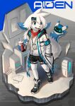  abstract_background anthro beverage black_bottomwear black_clothing black_pants blue_body blue_eyes blue_fur bottomwear canid clothed clothing coat duo fur glistening glistening_eyes hi_res holding_beverage holding_object machine male mammal open_mouth open_smile pants penguinexperience robot signature smile standing topwear white_body white_clothing white_coat white_fur white_topwear 
