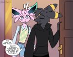 2026 anthro black_body black_fur comic dialogue digital_media_(artwork) duo eeveelution english_text espeon female fur generation_2_pokemon generation_6_pokemon hi_res lucky_(odeko-yma) male mammal nintendo odeko-yma pix_(odeko-yma) pokemon pokemon_(species) pokemon_mystery_dungeon pokemorph red_eyes spike_chunsoft text umbreon