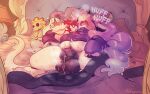 2024 animal_genitalia bed_covers bed_sheet bedding bedroom blush bodily_fluids button_(fastener) button_eyes clothing cuddling curtains dated dessert doughnut dripping duo equid equine equine_genitalia feral food fur galarian_form galarian_ponyta generation_1_pokemon generation_4_pokemon generation_8_pokemon genital_fluids genitals gynomorph herm horse intersex lamp leaking_precum legendary_pokemon magnolia_(shaymin) mammal nintendo pastry plushie pokemon pokemon_(species) ponyta precum precum_drip regional_form_(pokemon) shaymin slightly_chubby star_(xilrayne) stitch_(sewing) sweat sweater sweaty_genitalia topwear trans_(lore) trans_woman_(lore) white_body white_fur xilrayne